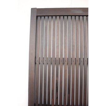 時代黒格子戸　L1017 