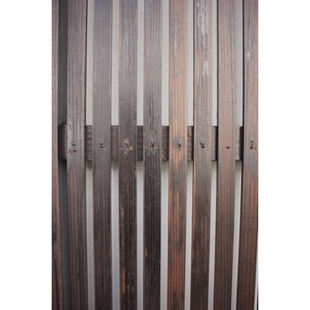 時代黒格子戸　L1017 