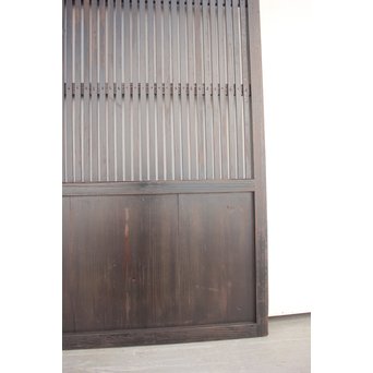 時代黒格子戸　L1017 