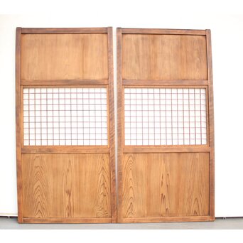 升格子天地帯戸 2枚1組　B983 