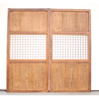 升格子天地帯戸 2枚1組　B983