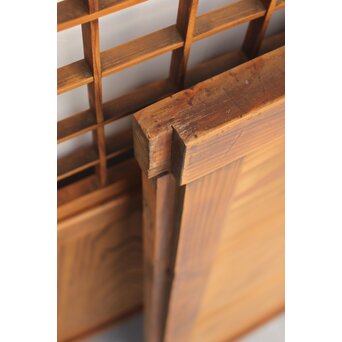 升格子天地帯戸 2枚1組　B983 