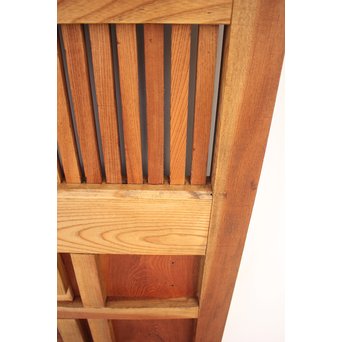 鉄金具 総欅格子蔵戸　W986Y 