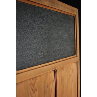 竹化粧のなしじガラス雪隠戸　GD1266 