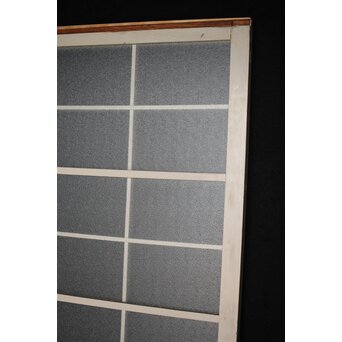 白い和風ガラス戸　D179 