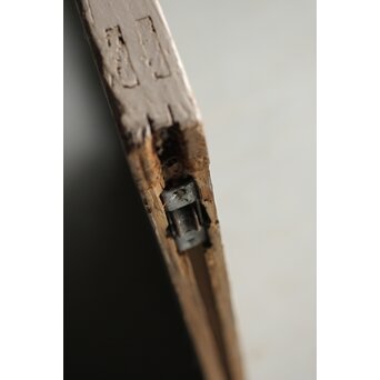 白い和風ガラス戸　D179 