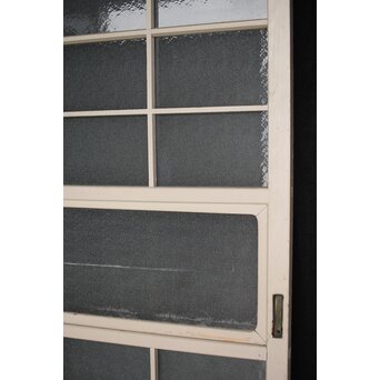 白い和風ガラス戸　D179 