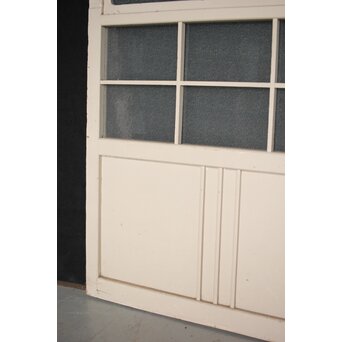 白い和風ガラス戸　D179 