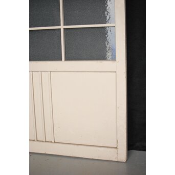 白い和風ガラス戸　D179 