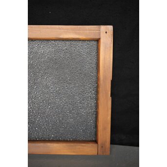 ダイア黄色ガラスの小型欄間　R2542 