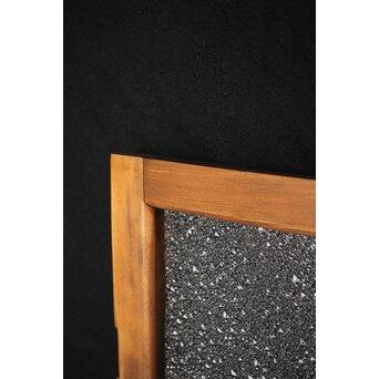 ダイア黄色ガラスの小型欄間　R2542 