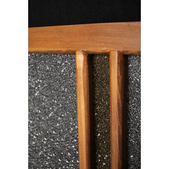 ダイア黄色ガラスの小型欄間　R2542 