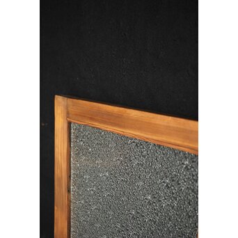 ダイア黄色ガラスの小型欄間　R2542 