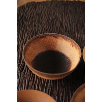 塗る前の素地椀　X201 