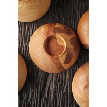 塗る前の素地椀　X201 