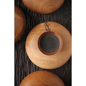 塗る前の素地椀　X201 