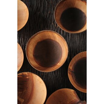 塗る前の素地椀　X201 