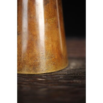 釜師 堀一清 月兎手杵型花瓶　M187 