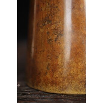 釜師 堀一清 月兎手杵型花瓶　M187 