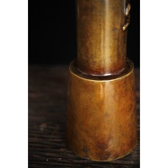 釜師 堀一清 月兎手杵型花瓶　M187 