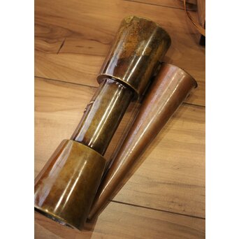 釜師 堀一清 月兎手杵型花瓶　M187 