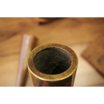 釜師 堀一清 月兎手杵型花瓶　M187 