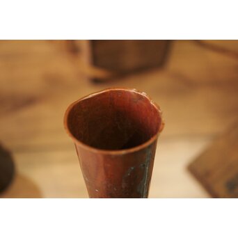 釜師 堀一清 月兎手杵型花瓶　M187 