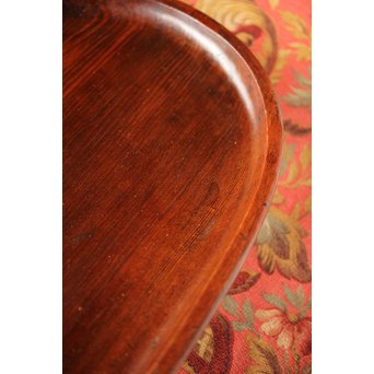 松の楕円煎茶盆　X202 