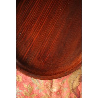 松の楕円煎茶盆　X202 