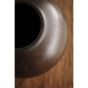 峰雲 金象嵌鯉 花瓶　M189 