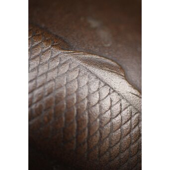 峰雲 金象嵌鯉 花瓶　M189 