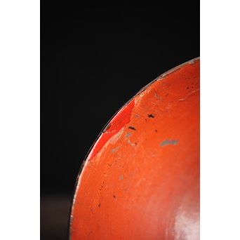 浄法寺 朱絵古代椀　Q091 