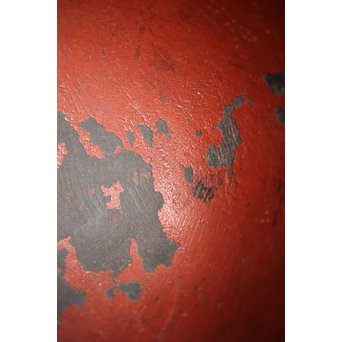 浄法寺 朱絵古代椀　Q091 