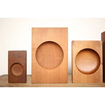 丸型の菓子型 5個　X206 