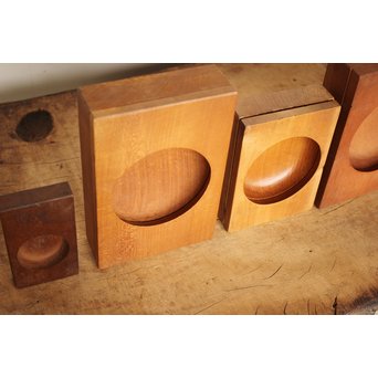 丸型の菓子型 5個　X206 