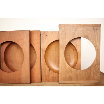 丸型の菓子型 5個　X206 