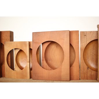 丸型の菓子型 5個　X206 