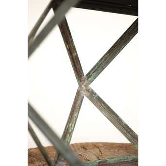 多面体 銅製灯籠　X191 