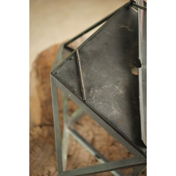 多面体 銅製灯籠　X191 