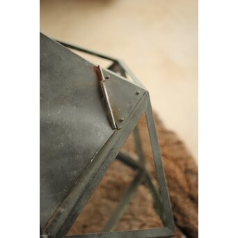 多面体 銅製灯籠　X191 