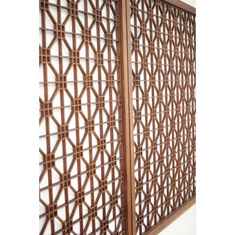 組子障子戸　F223 