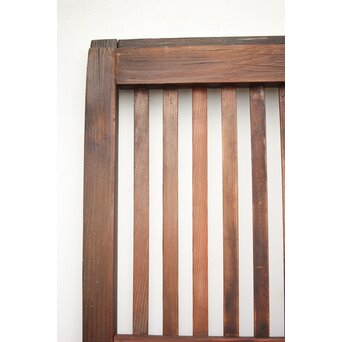 ワケあり 蔵戸風 獅子金具の格子戸　L1020 