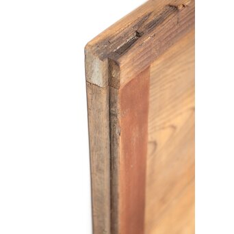 ワケあり 蔵戸風 獅子金具の格子戸　L1020 