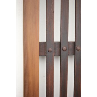 蔵戸風 獅子金具の格子戸 2枚1組　L1021 