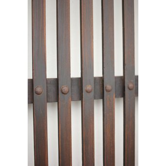 蔵戸風 獅子金具の格子戸 2枚1組　L1021 