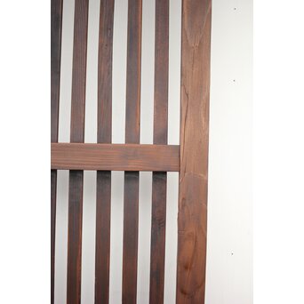 蔵戸風 獅子金具の格子戸 2枚1組　L1021 