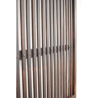 蔵戸風 獅子金具の格子戸　L1022 