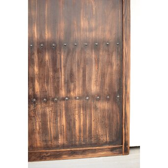 蔵戸風 獅子金具の格子戸　L1022 