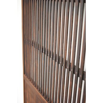 蔵戸風 獅子金具の格子戸　L1022 