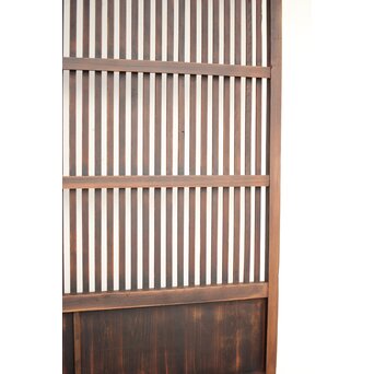 蔵戸風 獅子金具の格子戸　L1022 